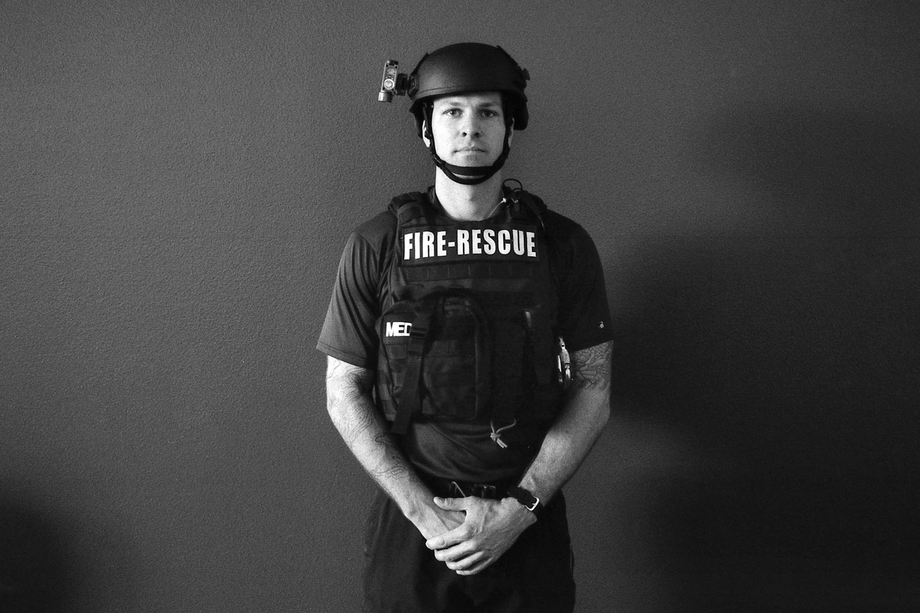 Adam Fry, Tactical Rescue, San Antonio Fire Department, Station 11.