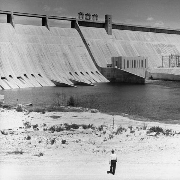 Mansfield Dam in Travis County.